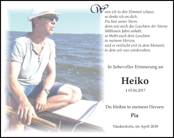 Traueranzeige von Heiko Ludwig von Thüringer Allgemeine, Thüringische Landeszeitung